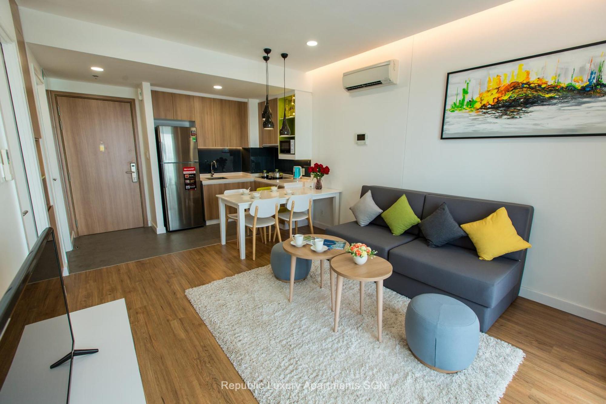 Republic Apartments Saigon Airport 호치민 외부 사진