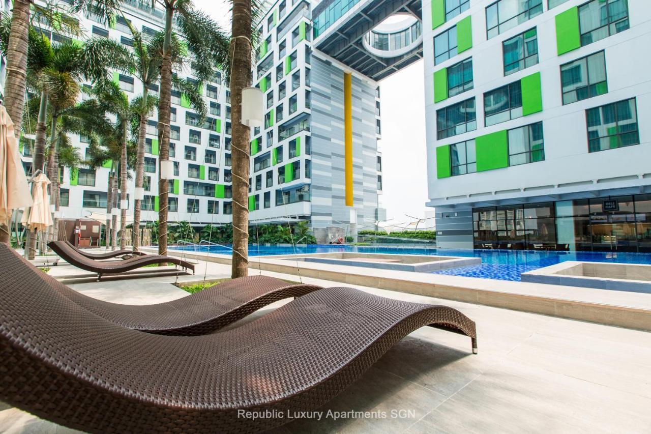 Republic Apartments Saigon Airport 호치민 외부 사진