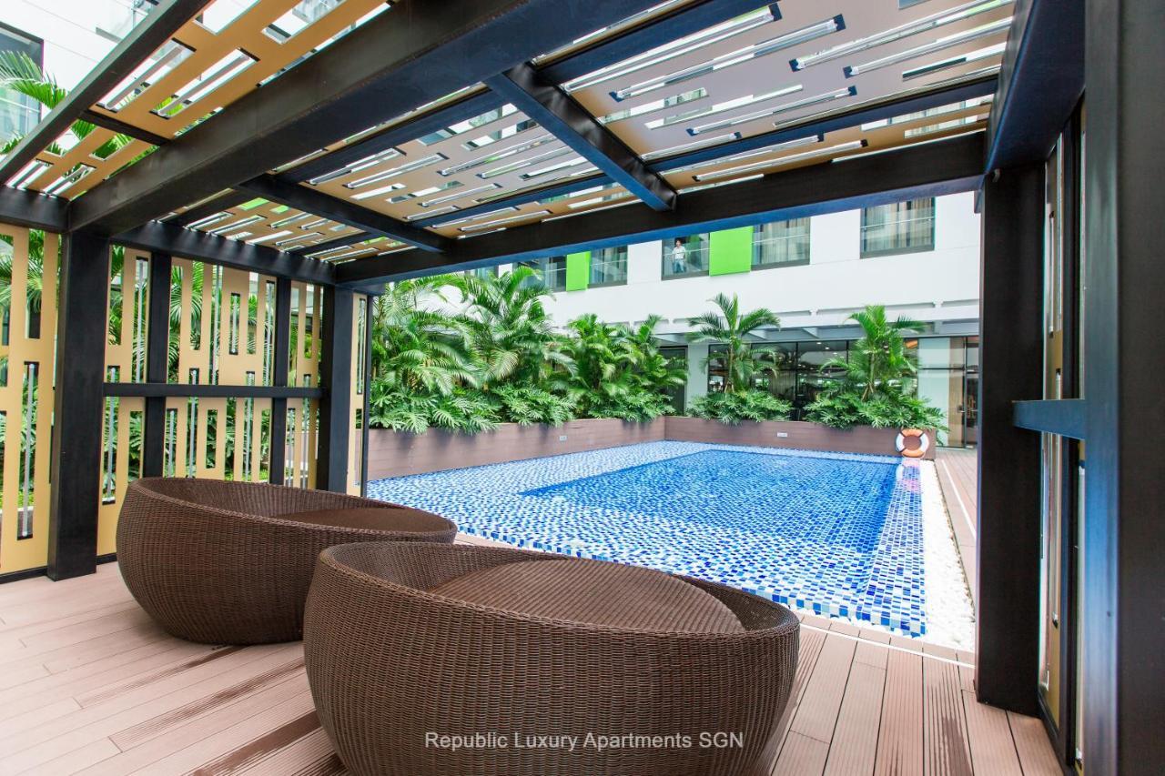 Republic Apartments Saigon Airport 호치민 외부 사진