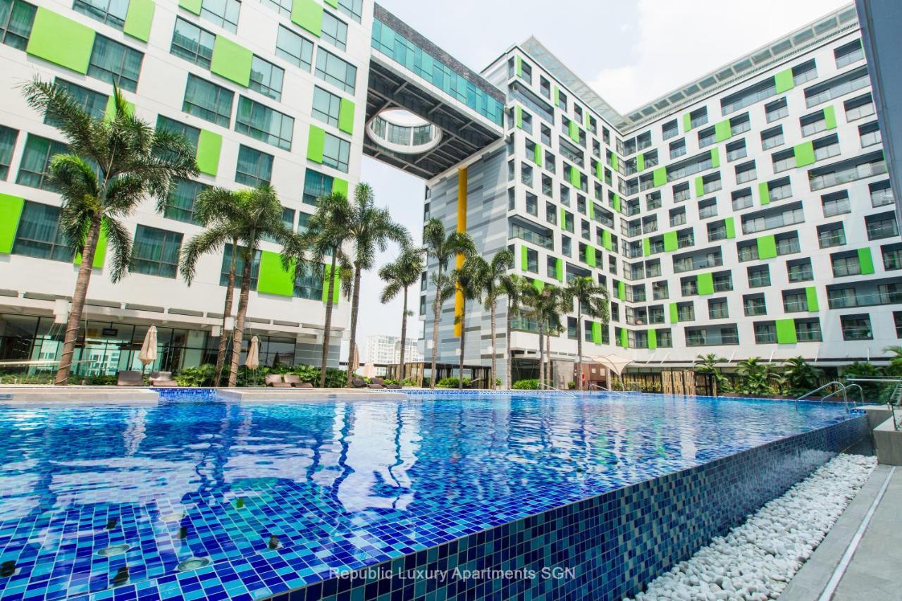 Republic Apartments Saigon Airport 호치민 외부 사진